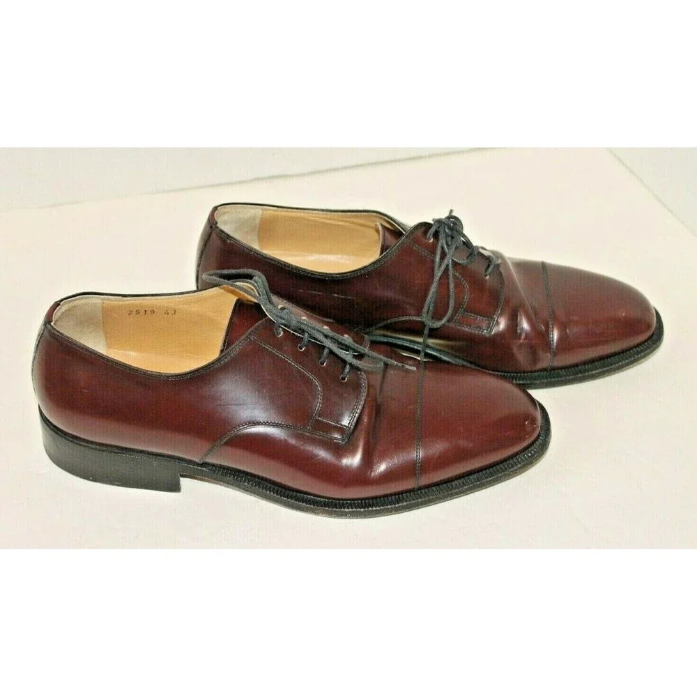 Principe Di Bologna Shoes Brown Leather Made In Italy Handcrafted Mens 43 US 9